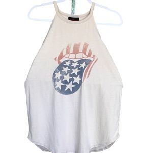 Classic Rock Band The Rolling Stones North American Tour Concert Tee Shirt Sz  S